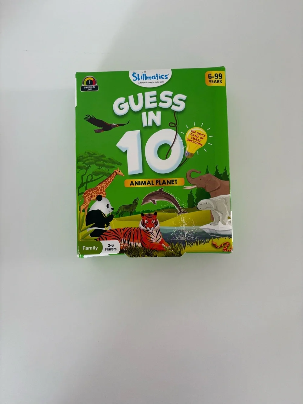 Guess in 10: Animal Planet Card Game - Green 6-99